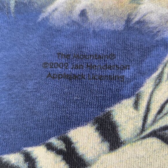 The Mountain Shirt XL Bush Gardens Tigers Lions Panthers Graphic Print Mens 2002 - Picture 10 of 14